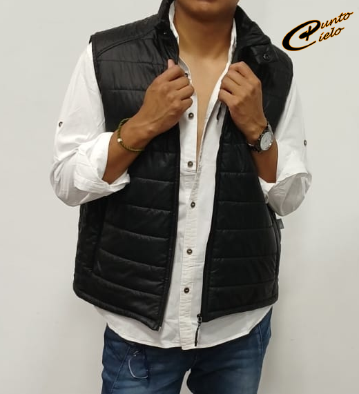 Chaleco de varon: impermeable